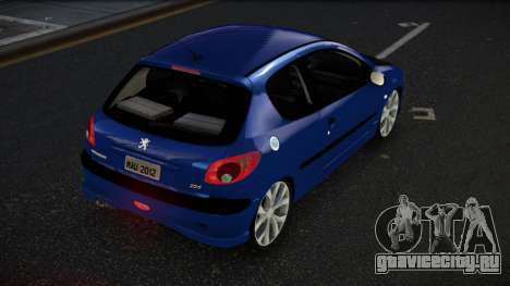 Peugeot 206 Zihkiy для GTA 4