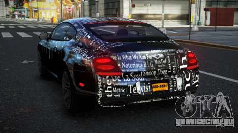 Bentley Continental GT Gailloe S3 для GTA 4