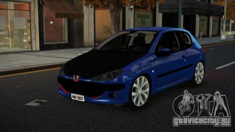 Peugeot 206 Zihkiy для GTA 4
