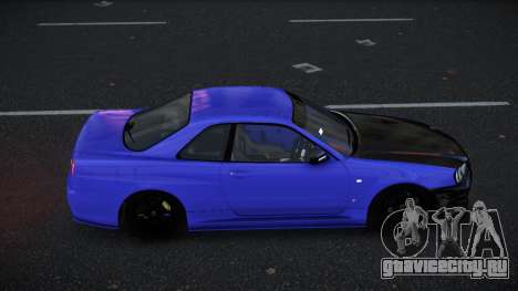 Nissan Skyline R34 Cicasas для GTA 4