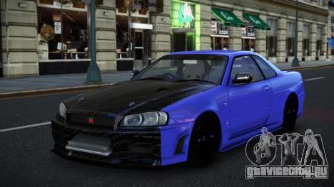 Nissan Skyline R34 Cicasas для GTA 4