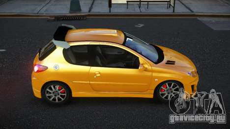 Peugeot 206 Yonubuq для GTA 4