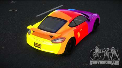 Porsche Cayman GT4 Thanie S6 для GTA 4