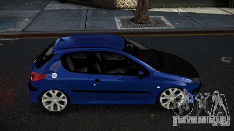 Peugeot 206 Zihkiy для GTA 4
