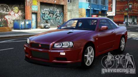 Nissan Skyline R34 Conia для GTA 4