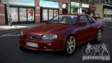 Nissan Skyline R34 Fale для GTA 4