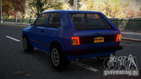 Volkswagen Golf Isix для GTA 4