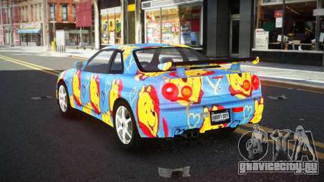 Nissan Skyline R34 Ganleen S5 для GTA 4