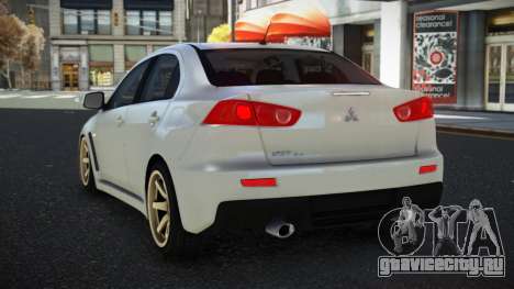 Mitsubishi Lancer Evolution X Ruta для GTA 4
