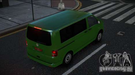 Volkswagen T5 Pouru для GTA 4