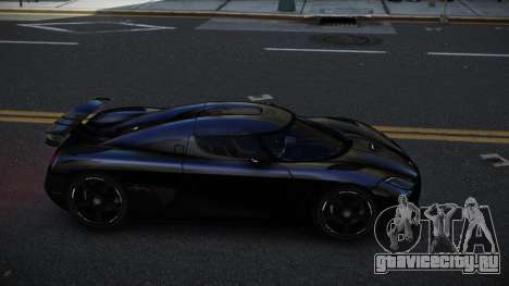 Koenigsegg Agera Pegar для GTA 4