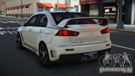 Mitsubishi Lancer Evolution X Mozqah для GTA 4