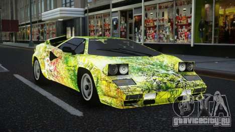 Lamborghini Countach Aireber S5 для GTA 4