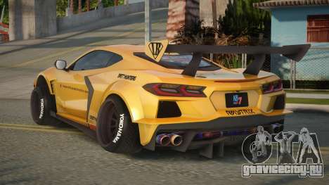 Chevrolet Corvette C8 Liberty Walk для GTA San Andreas