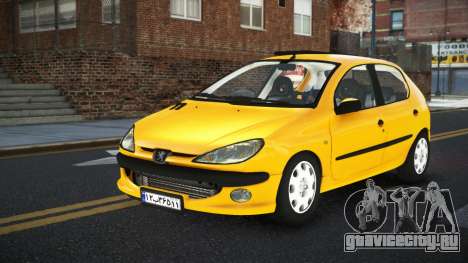 Peugeot 206 Jiwrod для GTA 4