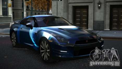Nissan GT-R Elladan S2 для GTA 4