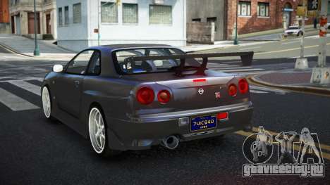 Nissan Skyline R34 Ruyuzo для GTA 4