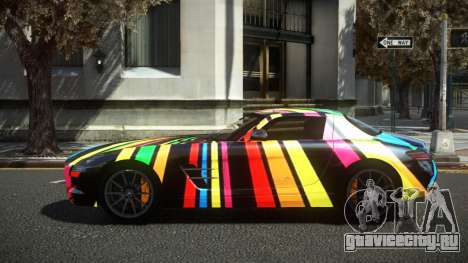 Mercedes-Benz SLS Sater S8 для GTA 4
