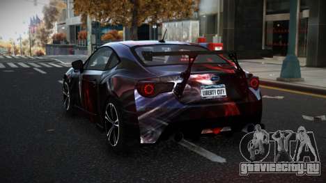 Subaru BRZ Lusem S4 для GTA 4
