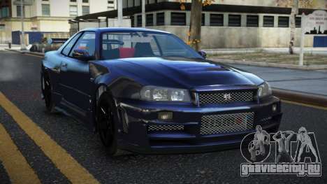 Nissan Skyline R34 Daklemire для GTA 4