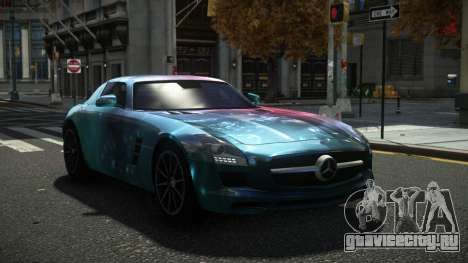 Mercedes-Benz SLS Sater S3 для GTA 4