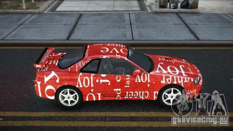 Nissan Skyline R34 Ganleen S13 для GTA 4
