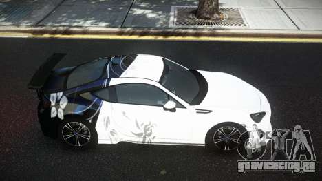 Subaru BRZ Lusem S13 для GTA 4