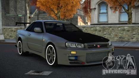 Nissan Skyline R34 Unuv для GTA 4