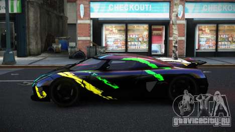 Koenigsegg Agera Nixak S4 для GTA 4