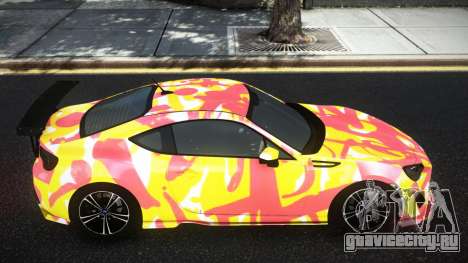 Subaru BRZ Lusem S6 для GTA 4