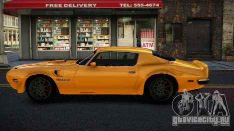 Pontiac Trans AM Soxano для GTA 4