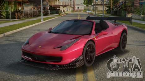 Ferrari 458 Jugany для GTA San Andreas