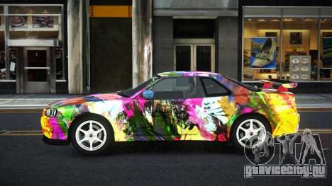 Nissan Skyline R34 Ganleen S4 для GTA 4