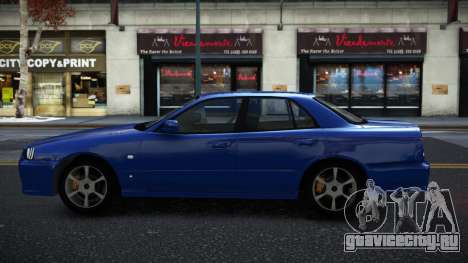 Nissan Skyline R34 Saxerasup для GTA 4