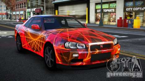 Nissan Skyline R34 Conia S13 для GTA 4