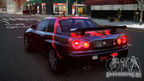 Nissan Skyline R34 Conia S12 для GTA 4