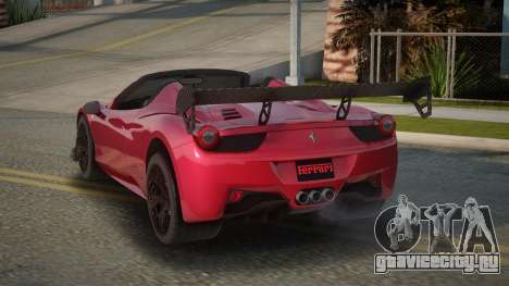 Ferrari 458 Jugany для GTA San Andreas