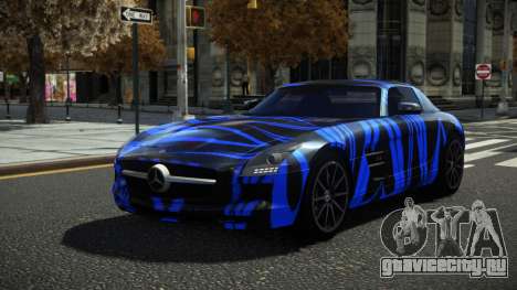 Mercedes-Benz SLS Sater S6 для GTA 4