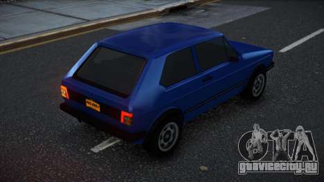 Volkswagen Golf Isix для GTA 4