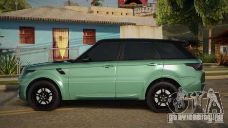 Range Rover Sport 15th для GTA San Andreas