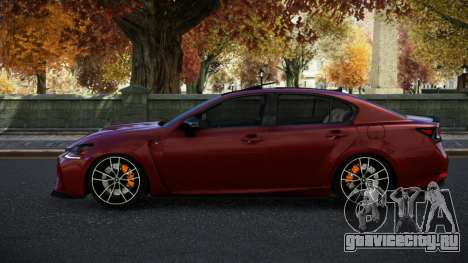 Lexus GS-F Uzul для GTA 4