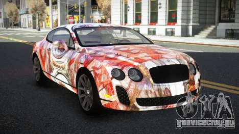 Bentley Continental GT Vinchson S13 для GTA 4