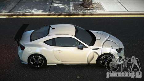 Subaru BRZ Lusem S11 для GTA 4