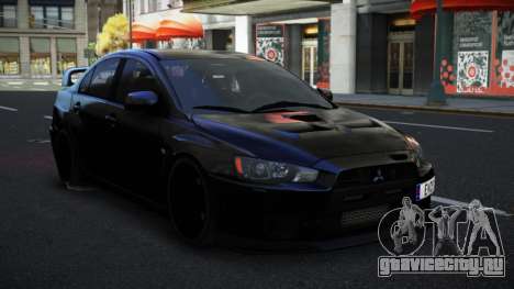 Mitsubishi Lancer Evolution X Tuwcig для GTA 4