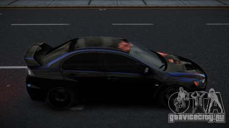 Mitsubishi Lancer Evolution X Tuwcig для GTA 4