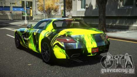 Mercedes-Benz SLS Sater S7 для GTA 4