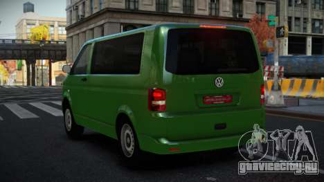 Volkswagen T5 Pouru для GTA 4