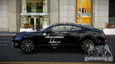 Bentley Continental GT Vinchson S4 для GTA 4