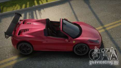 Ferrari 458 Jugany для GTA San Andreas