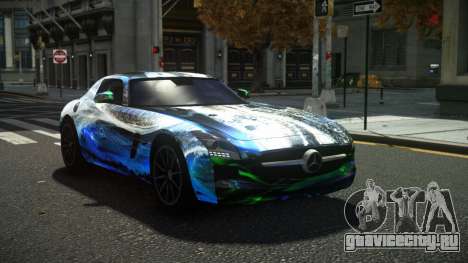 Mercedes-Benz SLS Sater S13 для GTA 4